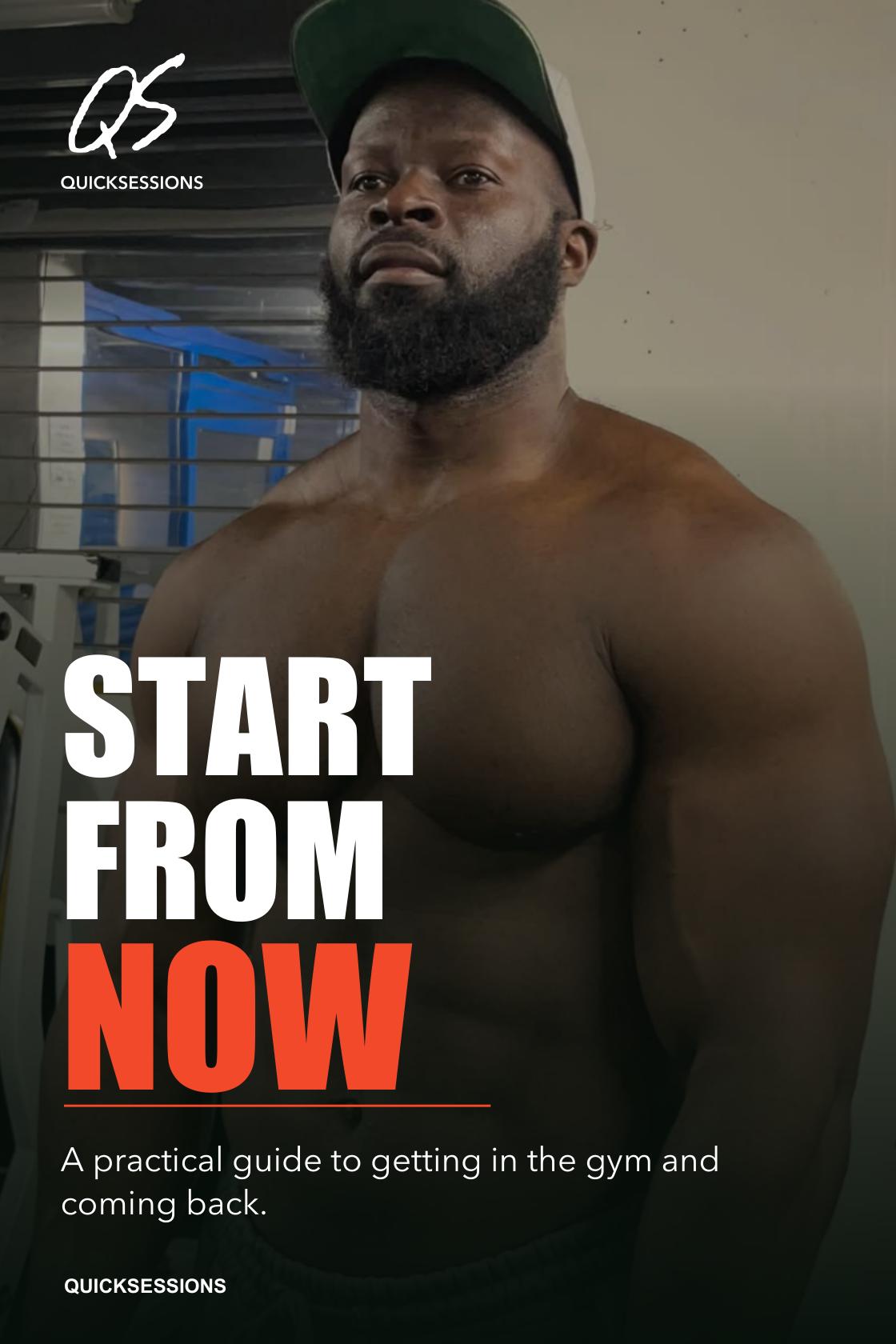Start From Now ebook cover from QuickSessions